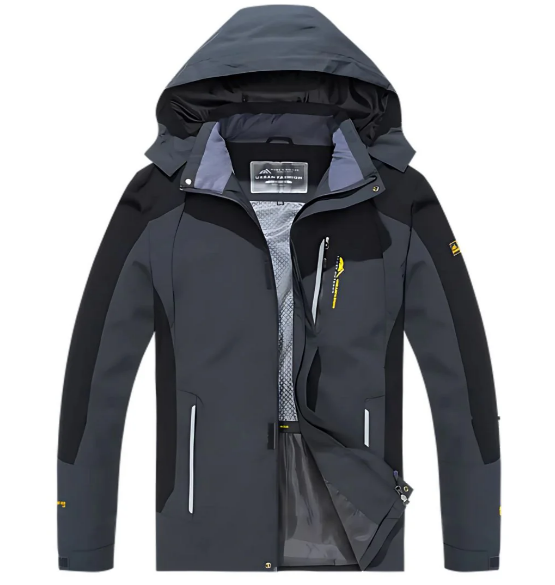 Kaelen Hiking Jas – Functionele Waterbestendige Herenjas voor Avontuur