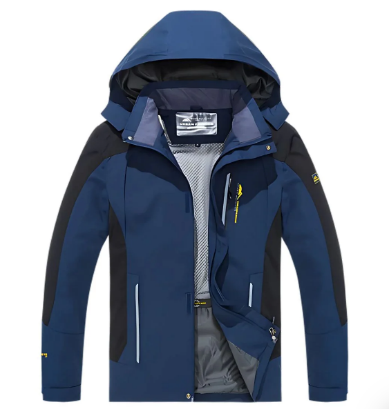 Kaelen Hiking Jas – Functionele Waterbestendige Herenjas voor Avontuur