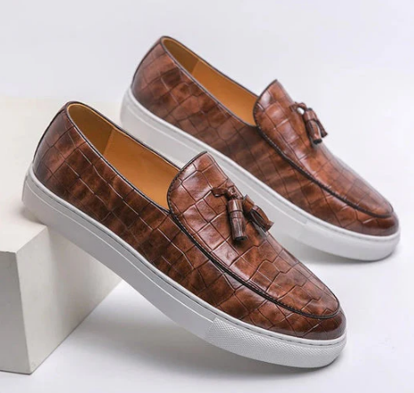 Aurel Loafers – Stijlvolle Comfortabele Heren Instapschoenen