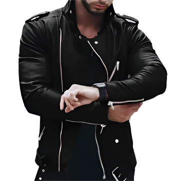 Corven Leren Jas – Tijdloze Herenjas met Aansluitende Pasvorm