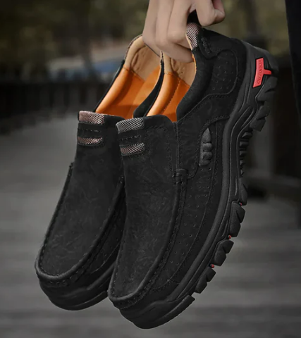 Averin Schoenen – Comfortabele Heren Instappers met Antislip Zool