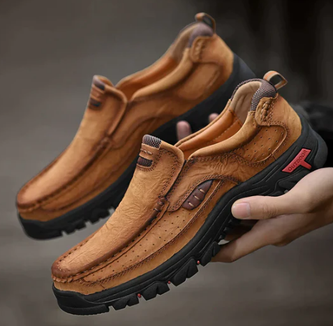 Averin Schoenen – Comfortabele Heren Instappers met Antislip Zool