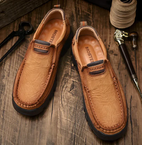 Averin Schoenen – Comfortabele Heren Instappers met Antislip Zool