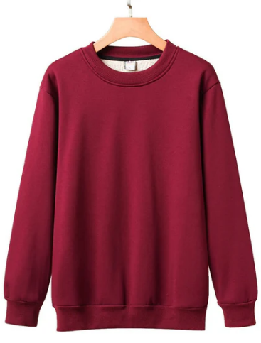 Marvien Winterpullover – Heren Trui met Ronde Hals en Zacht Fleece