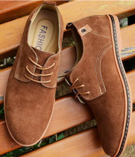 Amara Heren Schoenen – Stijlvolle Suède Herenschoenen met Elegante Uitstraling