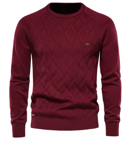 Laverne Heren Trui – Pullover met Verborgen Veiligheidszakken