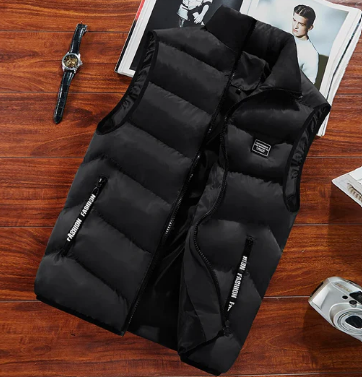 Lorvain Wintervest – Herenvest met Hoge Col en Warme Voering