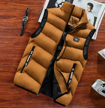 Lorvain Wintervest – Herenvest met Hoge Col en Warme Voering