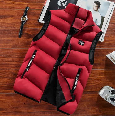 Lorvain Wintervest – Herenvest met Hoge Col en Warme Voering