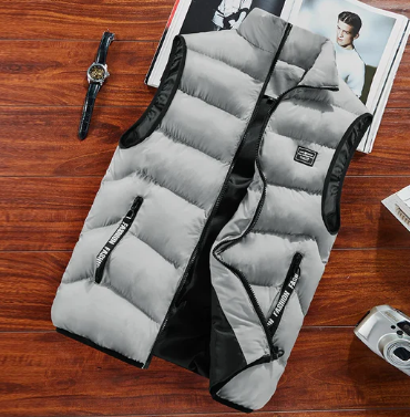 Lorvain Wintervest – Herenvest met Hoge Col en Warme Voering