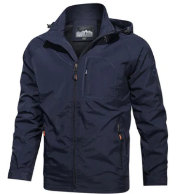 Marvion Heren Zomerjas – Lichtgewicht Jas met Militaire Look