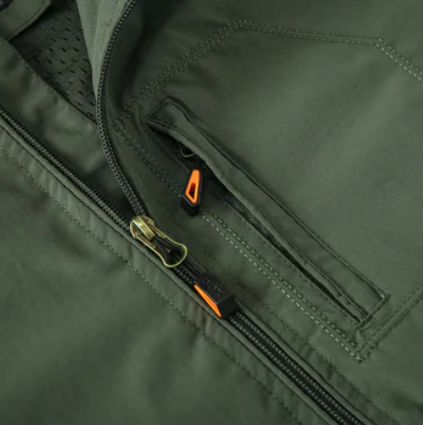 Marvion Heren Zomerjas – Lichtgewicht Jas met Militaire Look