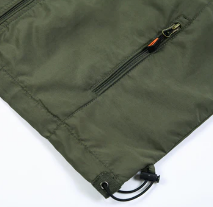 Marvion Heren Zomerjas – Lichtgewicht Jas met Militaire Look