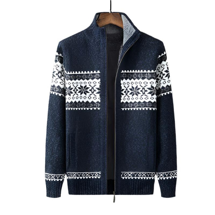 Skandor Wintercardigan – Noorse Luxe en Authentieke Warmte