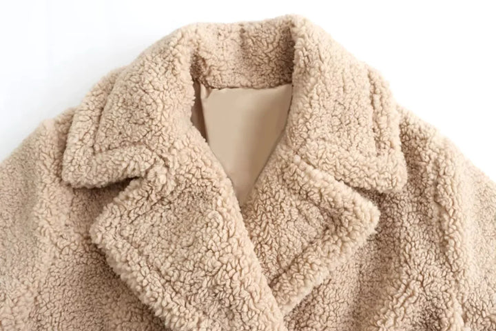 Tayla Teddyjas – Maxi Faux Fur Winterjas voor Dames