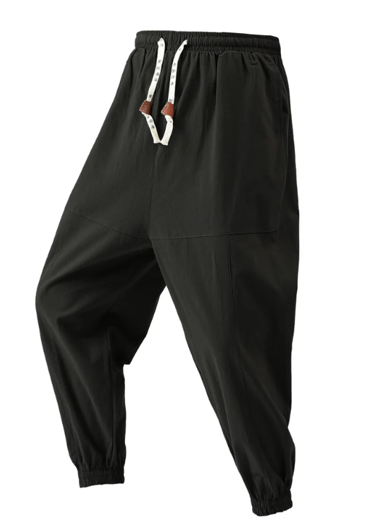 Latham Comfortabele Herenbroek – Zachte Joggingbroek met Taps Toelopende Pasvorm