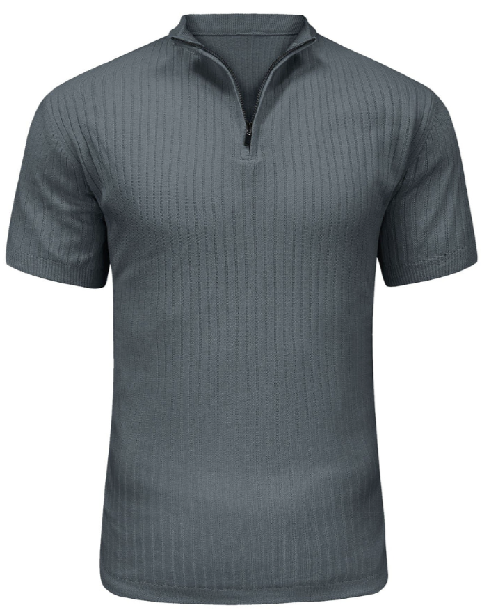 Linus Half-Zip Heren Shirt – Modern & Comfortabel Design