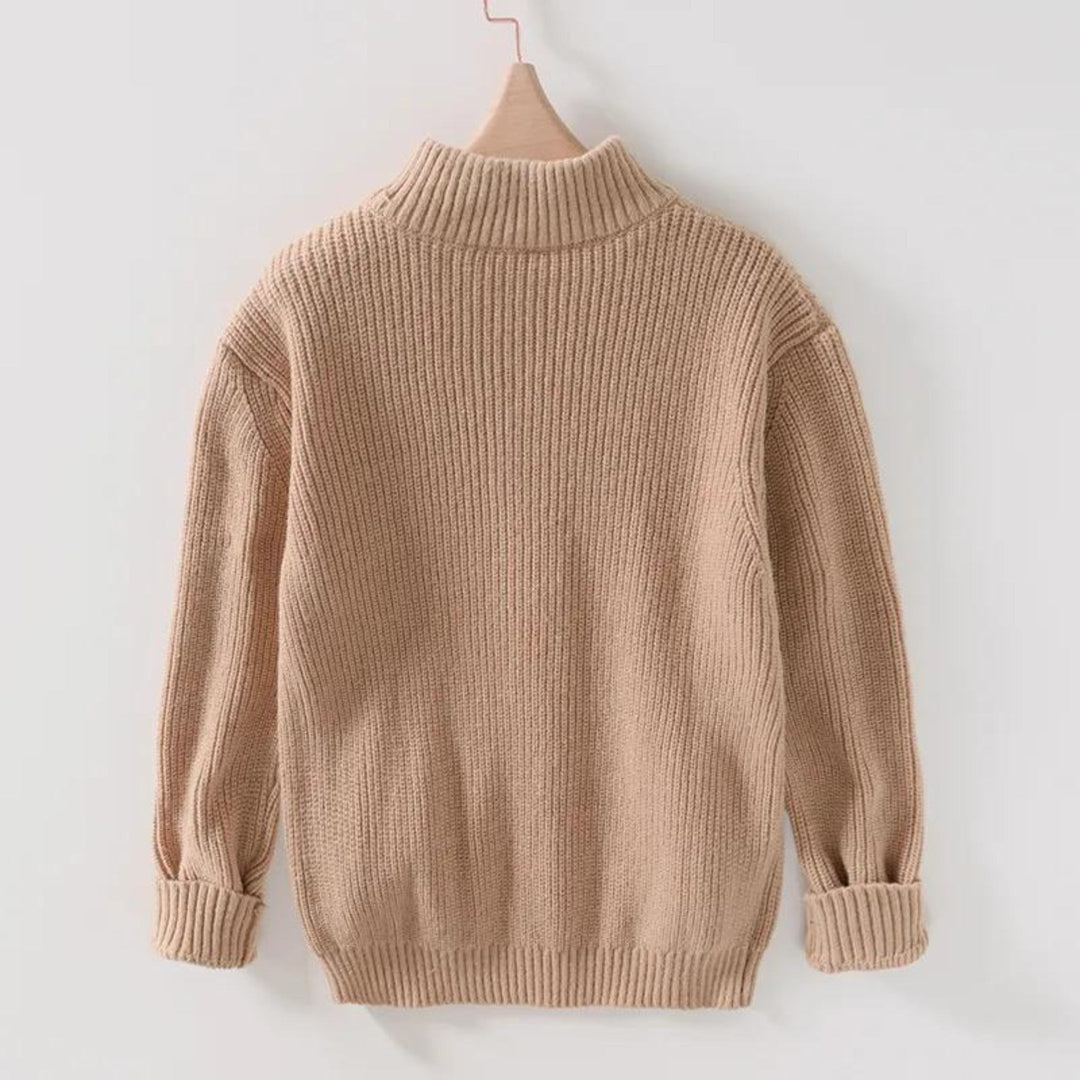 Maximilian - Casual Stijlvol Heren Sweater met Rits