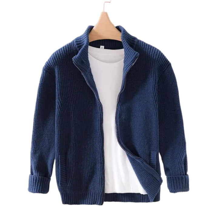 Maximilian - Casual Stijlvol Heren Sweater met Rits