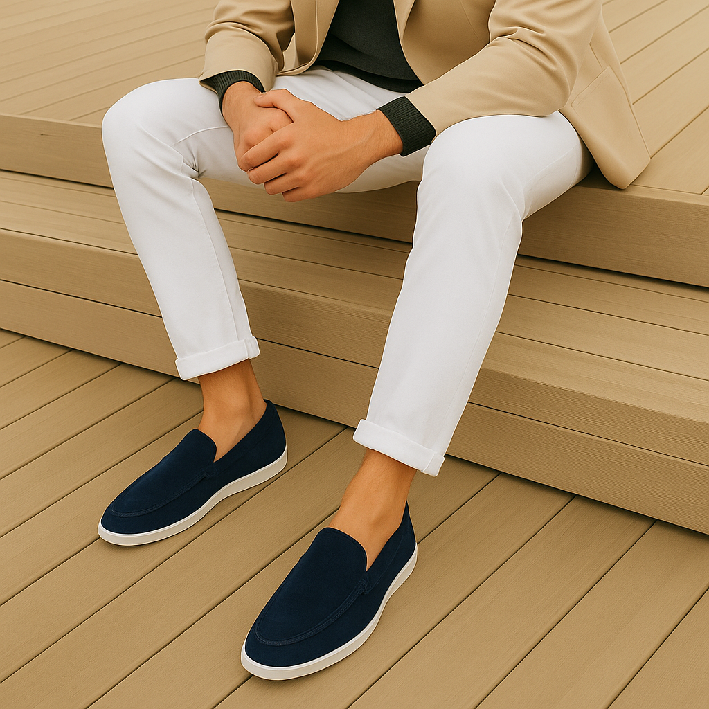 Louis™ | Mocassins en suède élégants