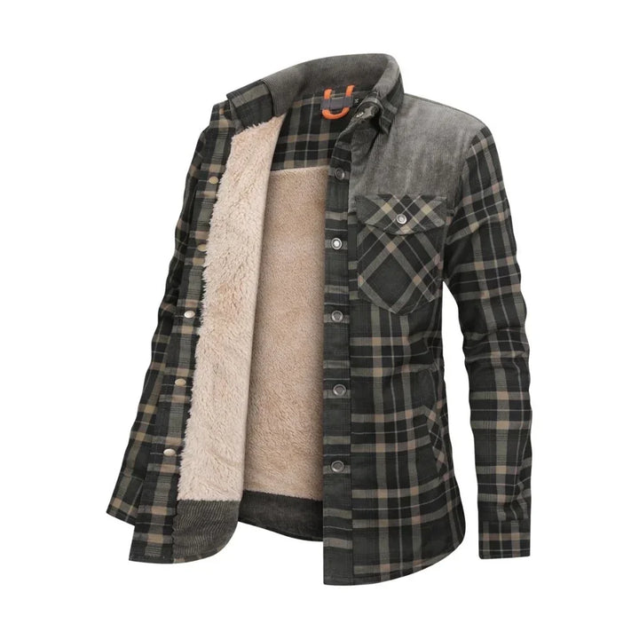 Women's Flannel Jacket – Flanellen Stijl met Functionele Klasse