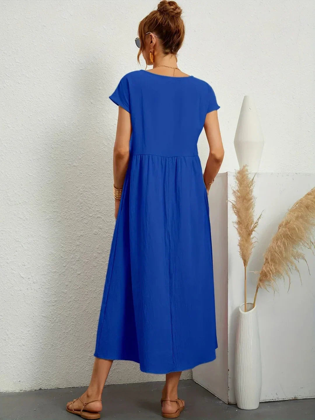 Élise | Robe Légère en Coton avec Poches