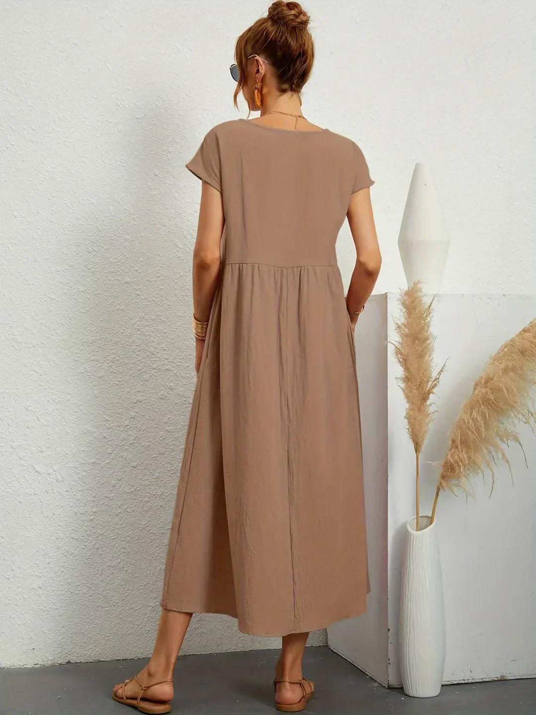 Élise | Robe Légère en Coton avec Poches
