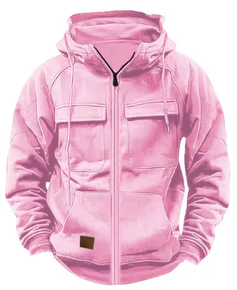 Caelan Hoodie – Robuuste Herenhoodie met Praktische Details