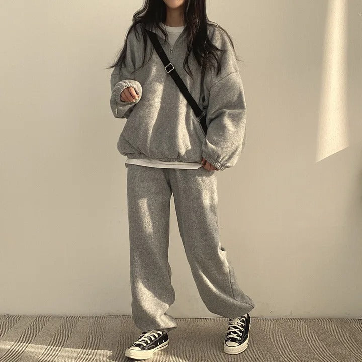 Octavia Set – Stijlvolle Dames Loungewear met Comfort en Elegante Pasvorm