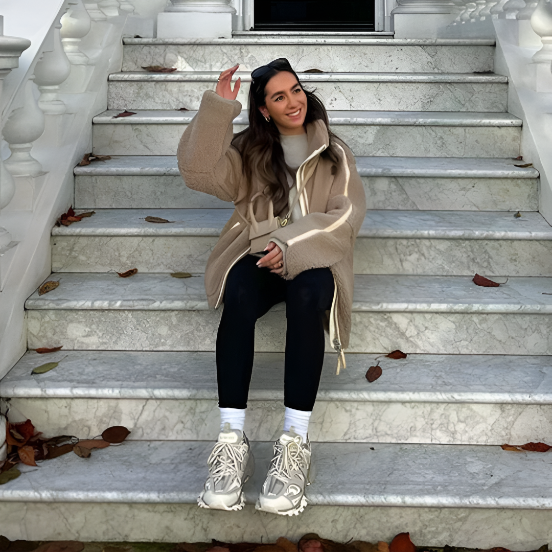 Jade | Veste Teddy Fleece