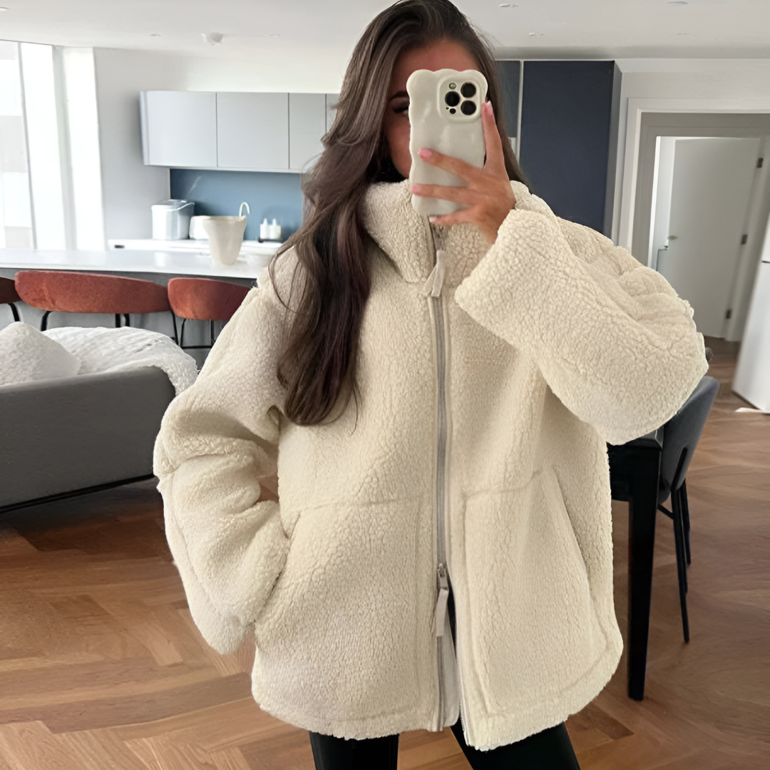 Jade | Veste Teddy Fleece