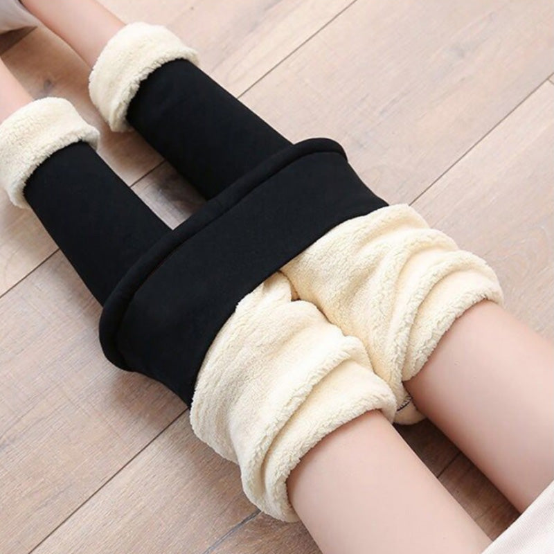 Ophelia Winterleggings – Warme Dameslegging met Zachte Fleecevoering en Stretchpasvorm