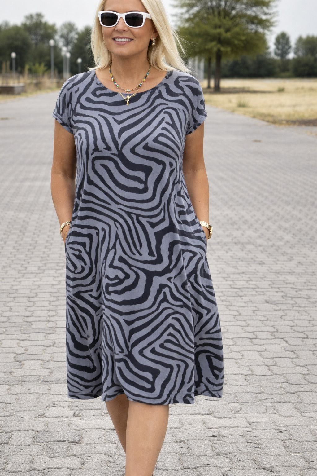 Lysanne | Robe légère à col rond