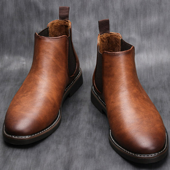 Corvin Chelsea Boots – Stijlvolle Leren Herenlaarzen met Comfortabele Pasvorm