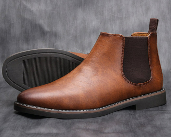Corvin Chelsea Boots – Stijlvolle Leren Herenlaarzen met Comfortabele Pasvorm