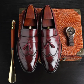 Alaric Brogues – Stijlvolle Leren Heren Schoenen voor Formele en Casual Looks