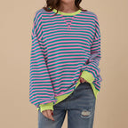 Luka | Sweat Rayé à Manches Longues