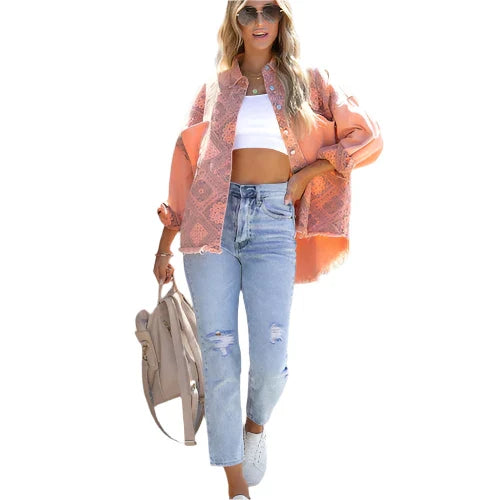 Sopha – Stijlvolle Klassieke Patchwork Jack voor Dames