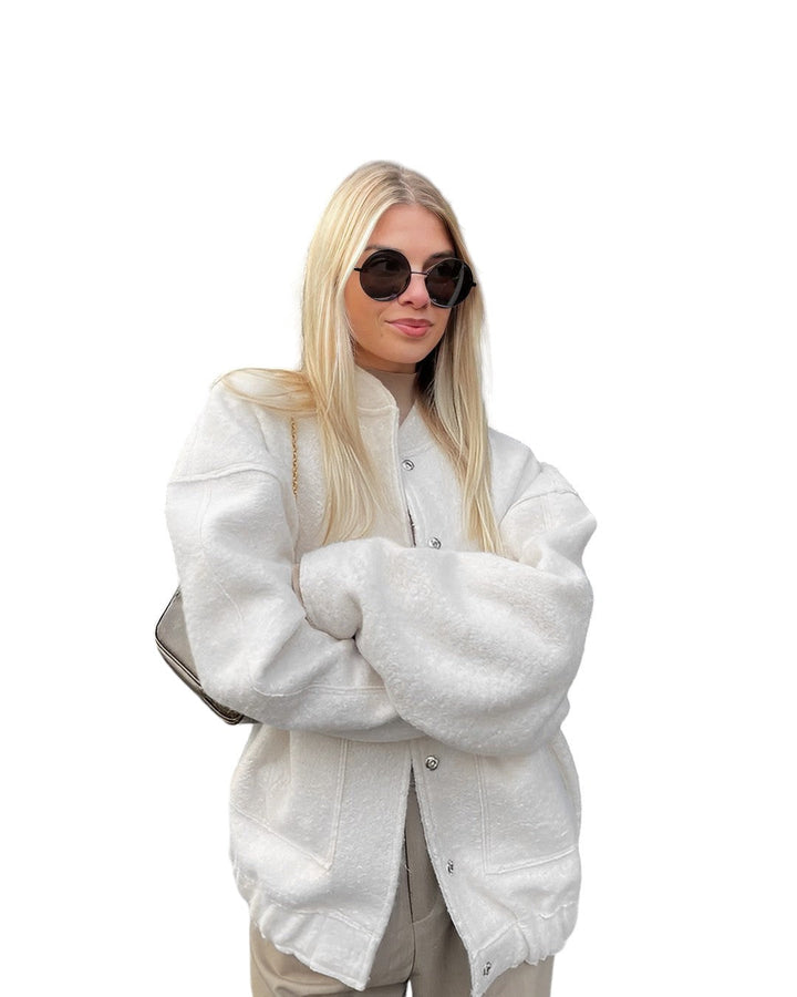 Naya Oversized Bomberjack – Lichtgewicht Warmte met Moderne Uitstraling