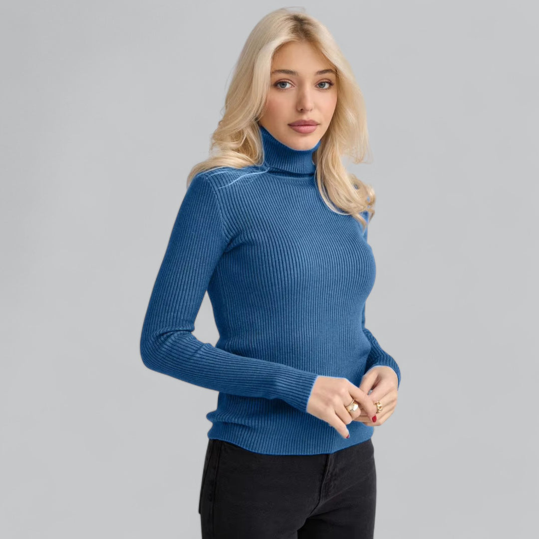 Verina Trui – Elegante Damestrui met Turtleneck