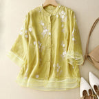 Anaïs | Blouse Brodée Élégante