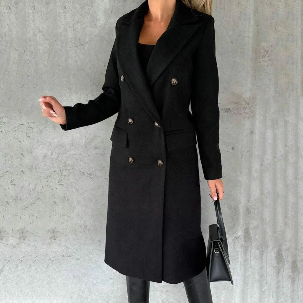 Marlène | Manteau Réversible Élégant