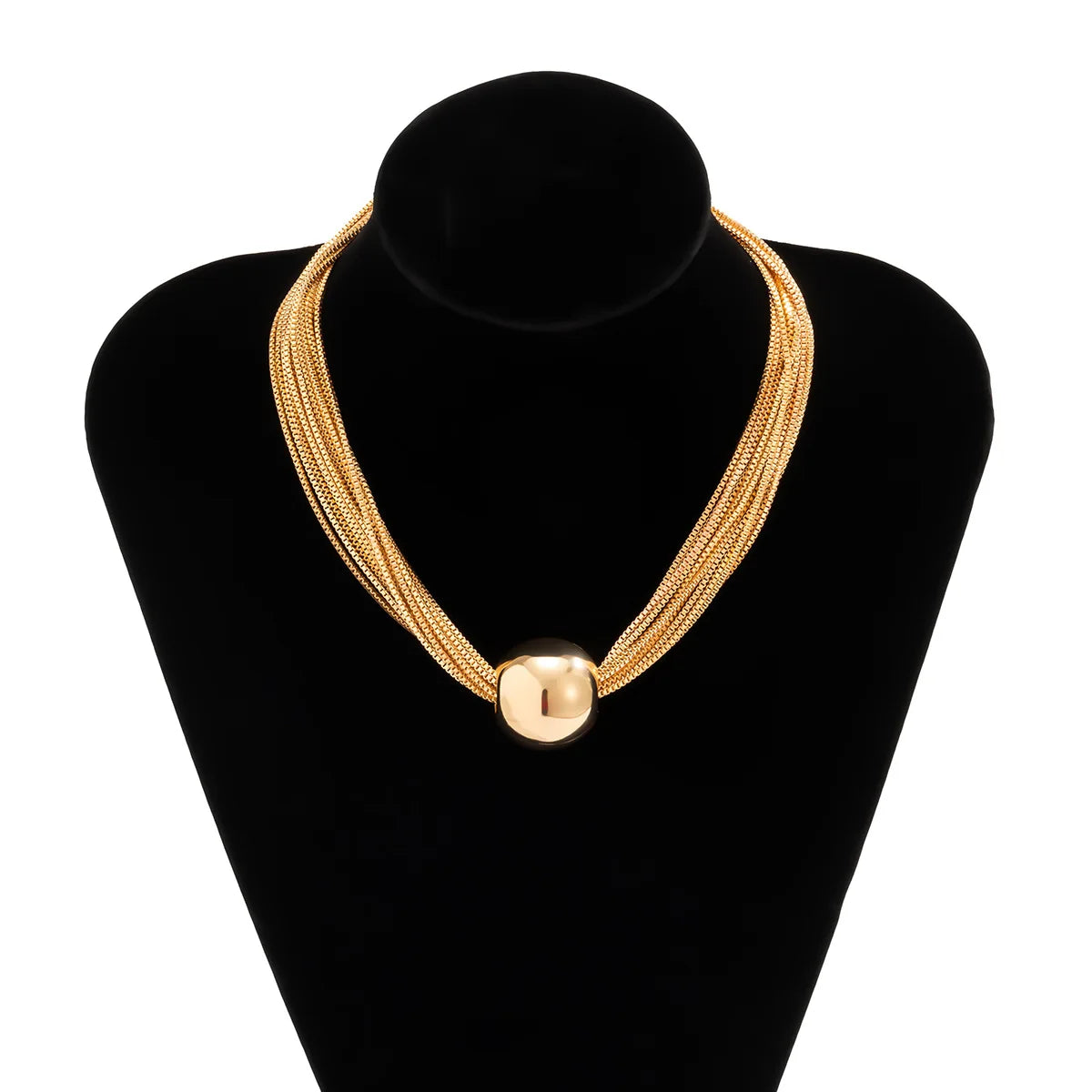 Amélisse | Collier Multicouches Doré Raffiné