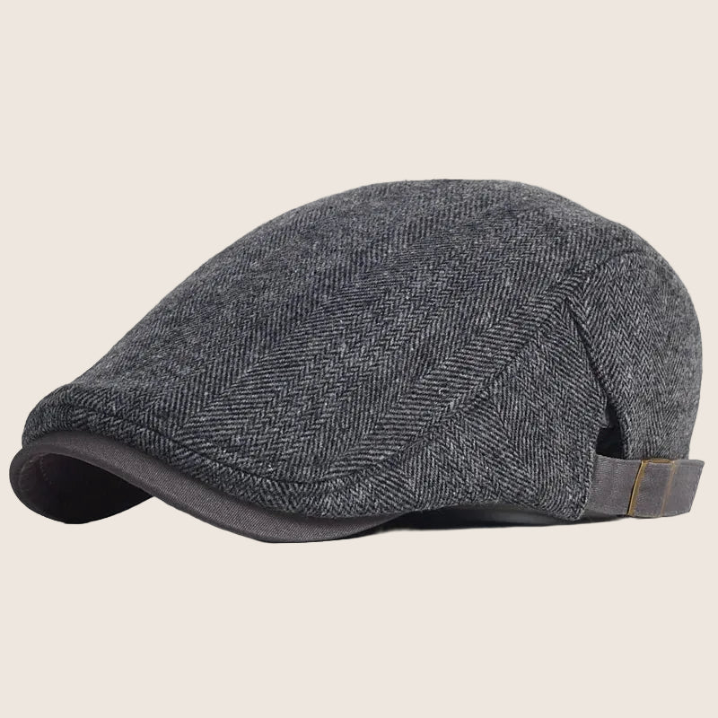 Étienne | Casquette Élégante à Motif Chevron