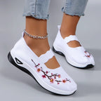 Amaya – Ballerines d’Été en Coton Brodé