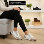 Manon | Chaussures confort à zip et semelle Stability+