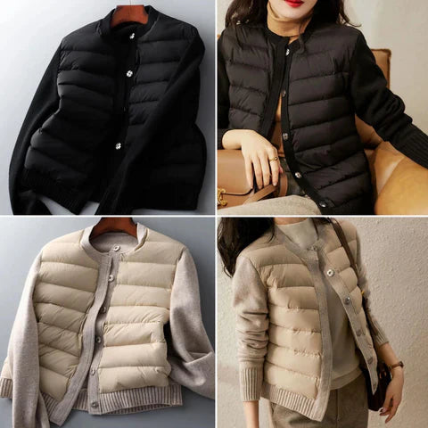 Nancy Pufferjack – Warme Damesjas met Stijlvolle Pasvorm en Praktische Details