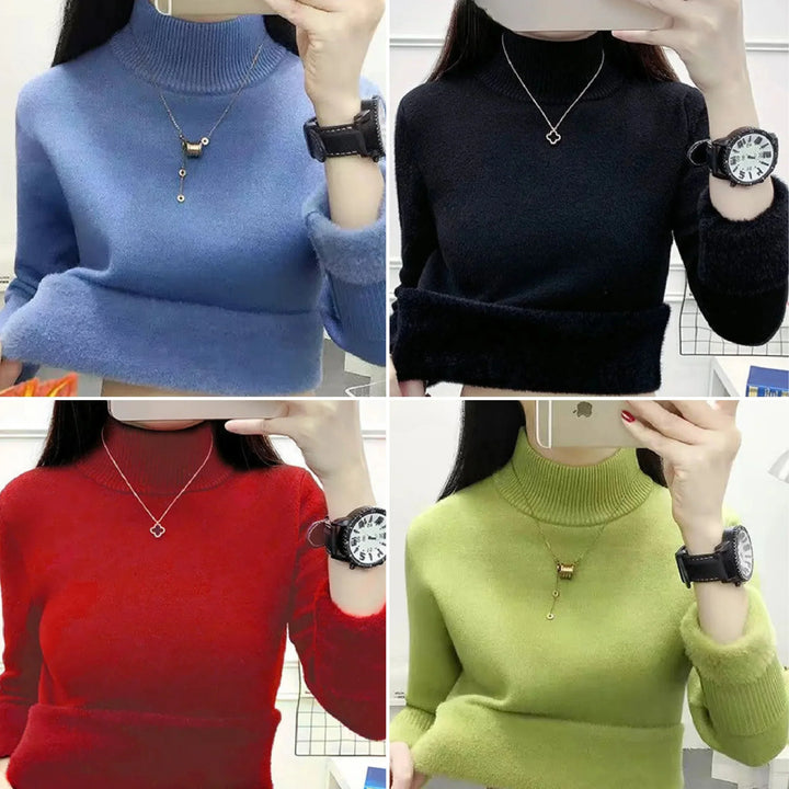 Clarisse dames trui – warme wintertrui met comfortabele pasvorm en tijdloos design