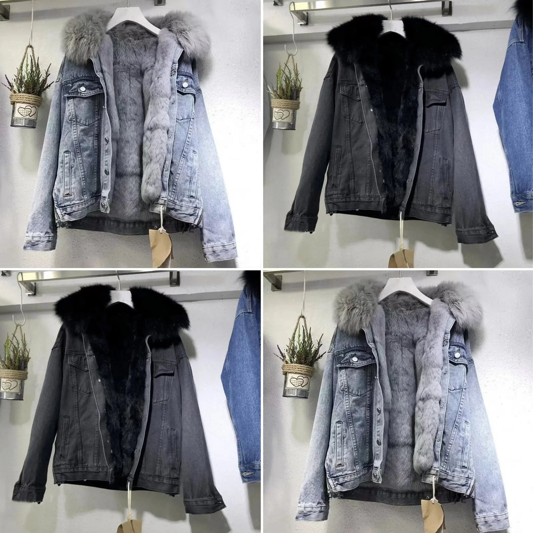 Teresa Denim Jack – Stijlvol Damesjasje van Spijkerstof met Comfortabele Pasvorm