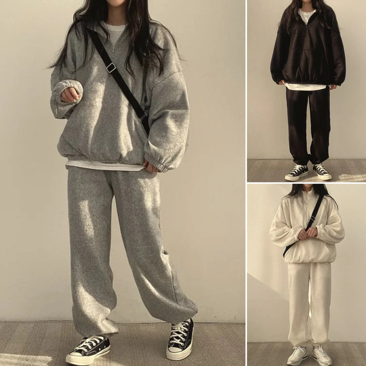 Octavia Set – Stijlvolle Dames Loungewear met Comfort en Elegante Pasvorm